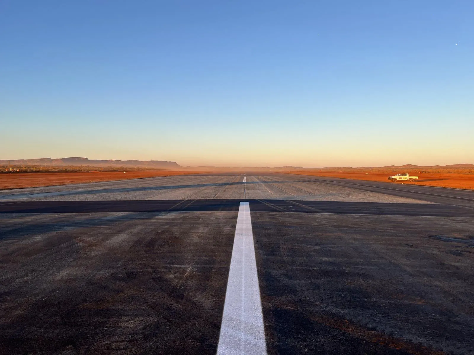 Airport asphalt overlay project